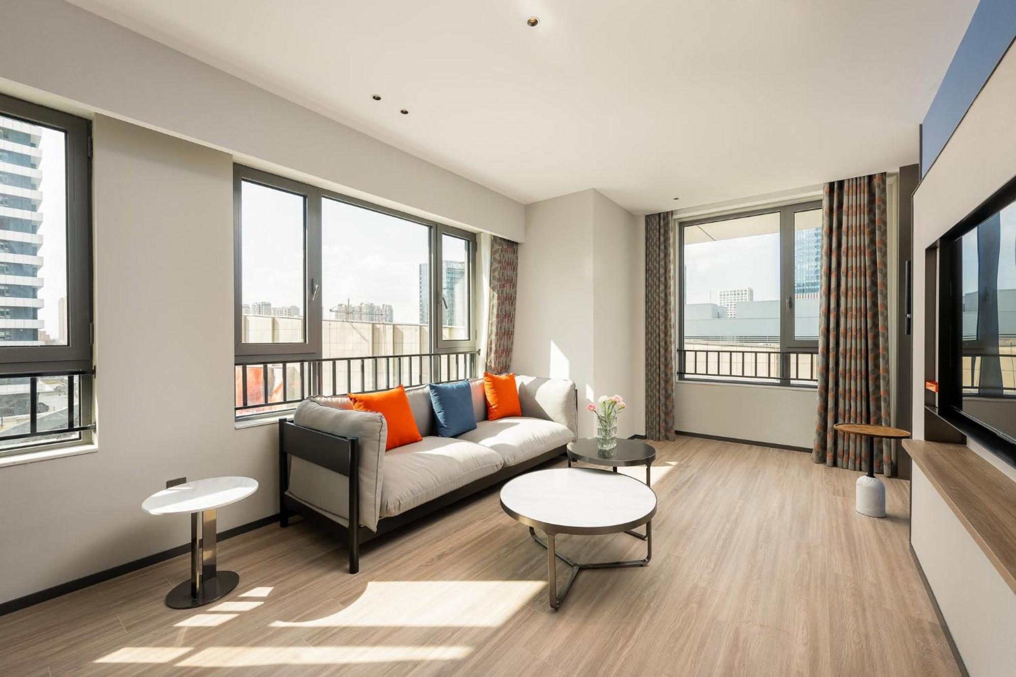 Holiday Inn Express Taizhou City Center By Ihg Zewnętrze zdjęcie